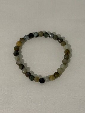 Jadeite Jade Beaded Bracelet - small